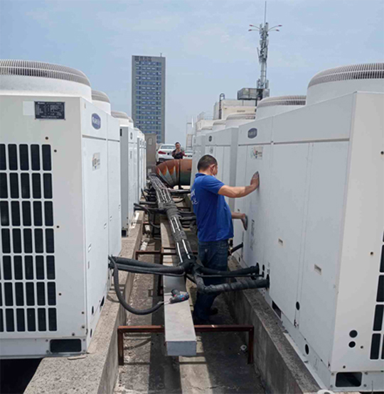 焦作市中央空调制热和不制冷系统维修方法